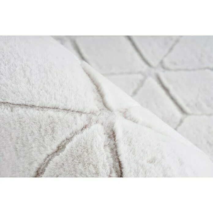 BAUHAUS Kayoom Hochflorteppich Vivica 125 Weiß/Rosé, 150 X 80 Cm, 100 % Polyester 5 BAUHAUS Kayoom Hochflorteppich Vivica 125 Weiß/Rosé, 150 X 80 Cm, 100 % Polyester – Bild 3