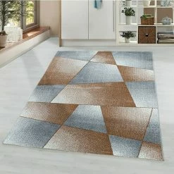 BAUHAUS Hochflorteppich Rio 4603 Kupfer, 150 X 80 Cm, 100% Polypropylen -Bodenfliesen Verkäufe 12 3214