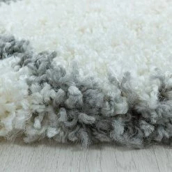 BAUHAUS Hochflorteppich Salsa 3201 Cream, 340 X 240 Cm, 100% Polypropylen -Bodenfliesen Verkäufe 12 3244