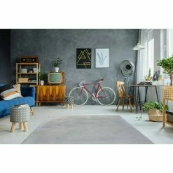 BAUHAUS Kayoom Hochflorteppich Rabbit Grau/Blau, 230 X 160 Cm, 100 % Polyester -Bodenfliesen Verkäufe 12 3251