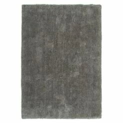 BAUHAUS Hochflorteppich Super Soft Shaggy Platin, 290 X 200 Cm, 100 % Polyester (Flor)