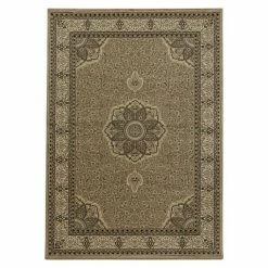 BAUHAUS Kurzflorteppich Kashmir 2601 Beige, 230 X 160 Cm, 100% Polypropylen