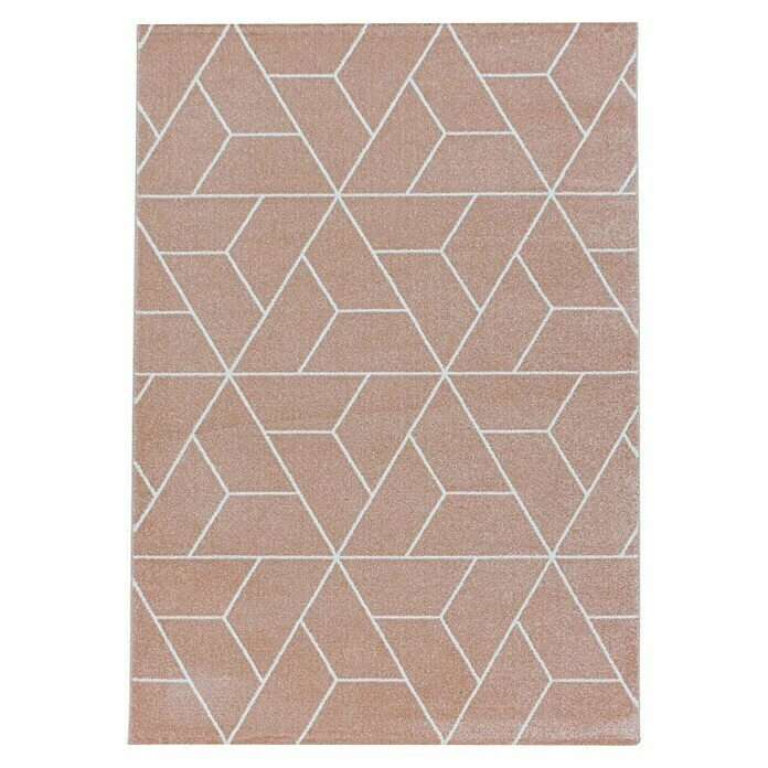 BAUHAUS Kurzflorteppich Efor 3715 Rose, 200 X 140 Cm, 100% Polypropylen 3 BAUHAUS Kurzflorteppich Efor 3715 Rose, 200 X 140 Cm, 100% Polypropylen