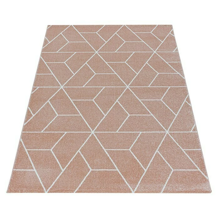 BAUHAUS Kurzflorteppich Efor 3715 Rose, 200 X 140 Cm, 100% Polypropylen 4 BAUHAUS Kurzflorteppich Efor 3715 Rose, 200 X 140 Cm, 100% Polypropylen – Bild 2