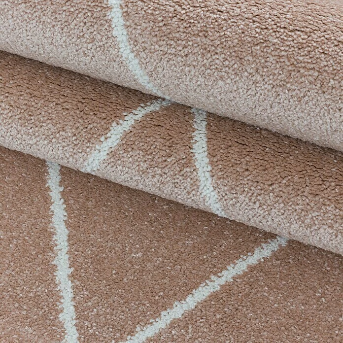 BAUHAUS Kurzflorteppich Efor 3715 Rose, 200 X 140 Cm, 100% Polypropylen 7 BAUHAUS Kurzflorteppich Efor 3715 Rose, 200 X 140 Cm, 100% Polypropylen – Bild 5