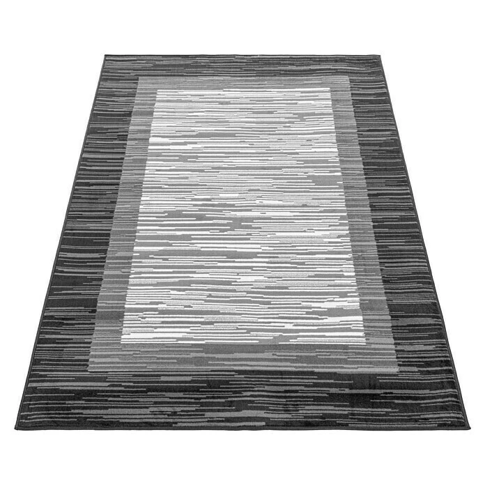 BAUHAUS Kurzflorteppich Base 2820 Schwarz, 100 X 60 Cm, 100% Polypropylen 4 BAUHAUS Kurzflorteppich Base 2820 Schwarz, 100 X 60 Cm, 100% Polypropylen – Bild 2