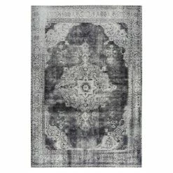 BAUHAUS Kayoom Kurzflorteppich Vintage Grau, 290 X 200 Cm, 100 % Polyacryl