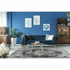 BAUHAUS Kayoom Kurzflorteppich Vintage Grau, 290 X 200 Cm, 100 % Polyacryl -Bodenfliesen Verkäufe 12 3316