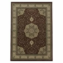 BAUHAUS Kurzflorteppich Kashmir 2601 Rot, 290 X 200 Cm, 100% Polypropylen