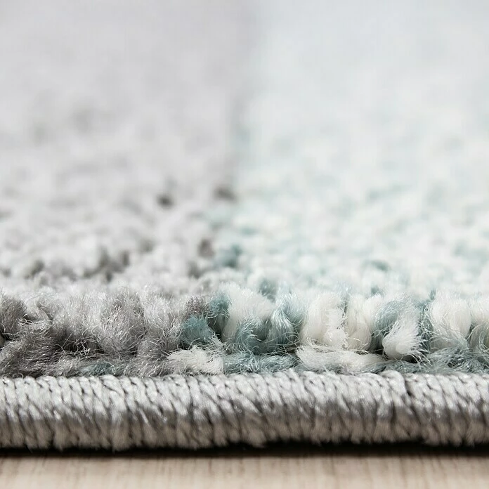 BAUHAUS Kurzflorteppich Lucca 1810 Blau, 150 X 80 Cm, 100% Polypropylen 4 BAUHAUS Kurzflorteppich Lucca 1810 Blau, 150 X 80 Cm, 100% Polypropylen – Bild 2