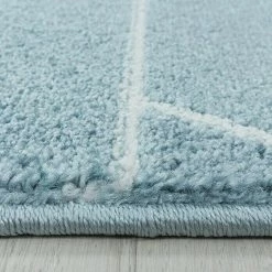 BAUHAUS Kurzflorteppich Efor 3715 Blau, 250 X 80 Cm, 100% Polypropylen -Bodenfliesen Verkäufe 12 3346