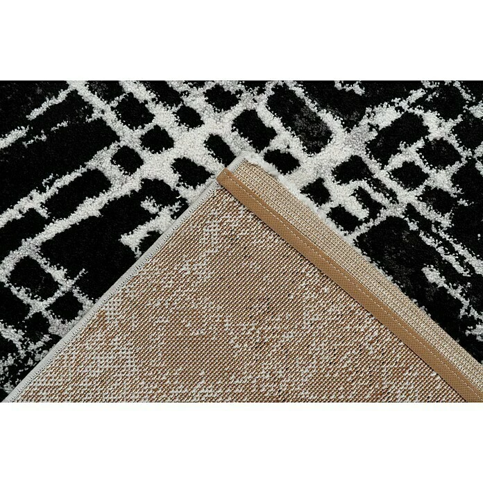 BAUHAUS Kurzflorteppich Louvre Silber, 150 X 80 Cm, 100% Polypropylen (Flor) 6 BAUHAUS Kurzflorteppich Louvre Silber, 150 X 80 Cm, 100% Polypropylen (Flor) – Bild 4