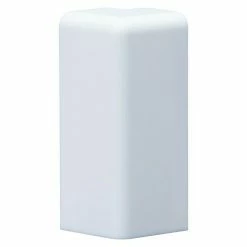 BAUHAUS Außenecke Modern 58 Weiß, 2 Stk.