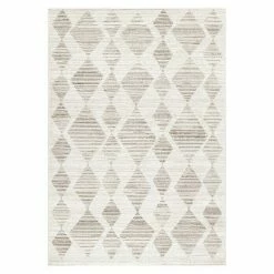 BAUHAUS Kurzflorteppich Taznaxt 5102 Cream, 200 X 140 Cm, 100% Polyester