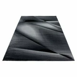 BAUHAUS Kurzflorteppich Miami 6590 Schwarz, 290 X 200 Cm, 100% Polypropylen