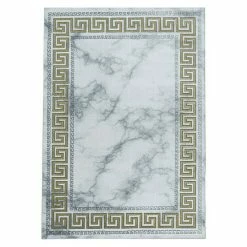 BAUHAUS Kurzflorteppich Naxos 3818 Gold, 150 X 80 Cm, 80% Polypropylen, 20% Polyester