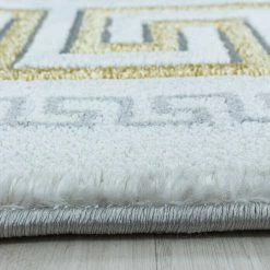 BAUHAUS Kurzflorteppich Naxos 3818 Gold, 150 X 80 Cm, 80% Polypropylen, 20% Polyester -Bodenfliesen Verkäufe 12 3482