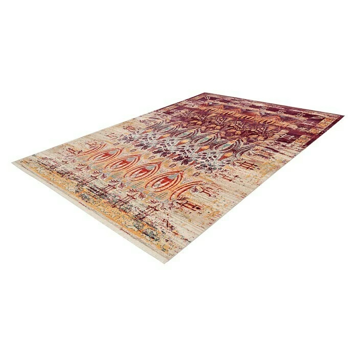 BAUHAUS Kayoom Kurzflorteppich Baroque Rot/Beige, 150 X 80 Cm, 100 % Polyester 4 BAUHAUS Kayoom Kurzflorteppich Baroque Rot/Beige, 150 X 80 Cm, 100 % Polyester – Bild 2