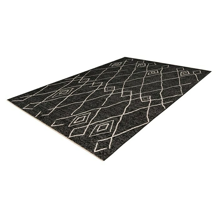 BAUHAUS Kurzflorteppich Agadir Graphit, 150 X 80 Cm, 100% Polypropylen (Flor) 4 BAUHAUS Kurzflorteppich Agadir Graphit, 150 X 80 Cm, 100% Polypropylen (Flor) – Bild 2