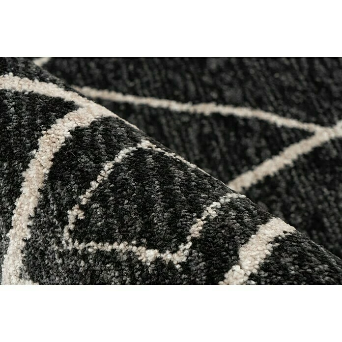 BAUHAUS Kurzflorteppich Agadir Graphit, 150 X 80 Cm, 100% Polypropylen (Flor) 5 BAUHAUS Kurzflorteppich Agadir Graphit, 150 X 80 Cm, 100% Polypropylen (Flor) – Bild 3