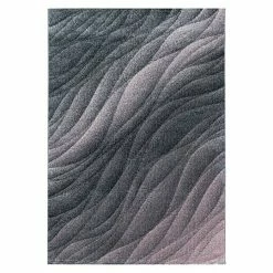 BAUHAUS Kurzflorteppich Ottawa 4206 Pink, 170 X 120 Cm, 100% Polypropylen