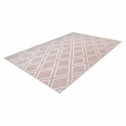 BAUHAUS Kayoom Kurzflorteppich Monroe III Rosa, 290 X 200 Cm, 100 % Polyester -Bodenfliesen Verkäufe 12 3609