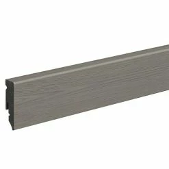 BAUHAUS Profiles And More Sockelleiste KU051L Woodstock Eiche 2,4 M X 15 Mm X 50 Mm, Gerade