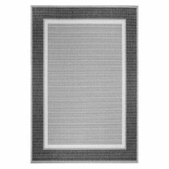 BAUHAUS Outdoor-Teppich Arizona Anthrazit/Hellgrau, 230 X 160 Cm, 100 % Polypropylen