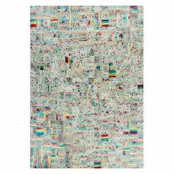 BAUHAUS Kayoom Echtlederteppich Rocket Multi, 150 X 80 Cm, 100 % Leder