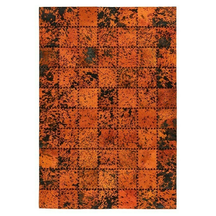 BAUHAUS Kayoom Echtlederteppich Viola Orange, 170 X 120 Cm, 100 % Echtleder 3 BAUHAUS Kayoom Echtlederteppich Viola Orange, 170 X 120 Cm, 100 % Echtleder
