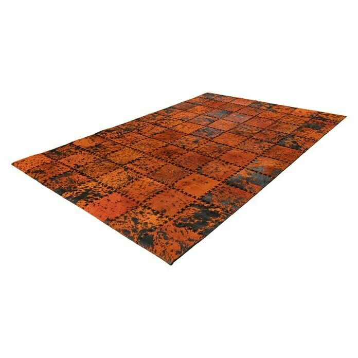 BAUHAUS Kayoom Echtlederteppich Viola Orange, 170 X 120 Cm, 100 % Echtleder 4 BAUHAUS Kayoom Echtlederteppich Viola Orange, 170 X 120 Cm, 100 % Echtleder – Bild 2