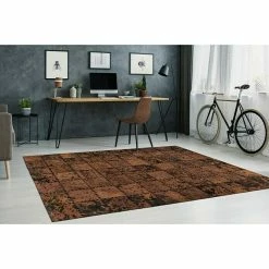 BAUHAUS Kayoom Echtlederteppich Viola Braun, 230 X 160 Cm, 100 % Echtleder 9 BAUHAUS Kayoom Echtlederteppich Viola Braun, 230 X 160 Cm, 100 % Echtleder -Bodenfliesen Verkäufe 12 3758