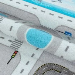 BAUHAUS Kurzflorteppich Play 2902 Grau, 170 X 120 Cm, 100% Polyamide -Bodenfliesen Verkäufe 12 3764