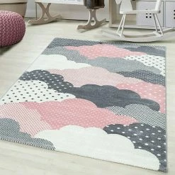 BAUHAUS Kurzflorteppich Bambi 0820 Pink, 170 X 120 Cm, 100% Polypropylen -Bodenfliesen Verkäufe 12 3799