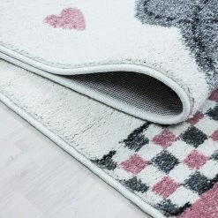 BAUHAUS Kurzflorteppich Kids 0570 Pink, 230 X 160 Cm, 100% Polypropylen -Bodenfliesen Verkäufe 12 3904