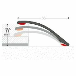 BAUHAUS LOGOCLIC Anpassprofil 138 Sahara, 1 M X 38 Mm, Montageart: Kleben 5 BAUHAUS LOGOCLIC Anpassprofil 138 Sahara, 1 M X 38 Mm, Montageart: Kleben -Bodenfliesen Verkäufe 12 391