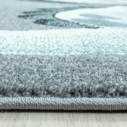 BAUHAUS Kurzflorteppich Bambi 0840 Blau, 230 X 160 Cm, 100% Polypropylen -Bodenfliesen Verkäufe 12 3911