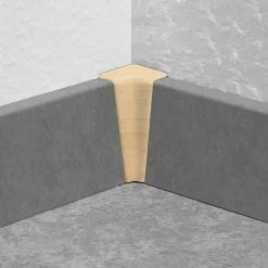 BAUHAUS LOGOCLIC Innenecke K40 C Eiche Arizona, 2 Stk., Passend Für: LOGOCLIC Sockelleiste K40 C