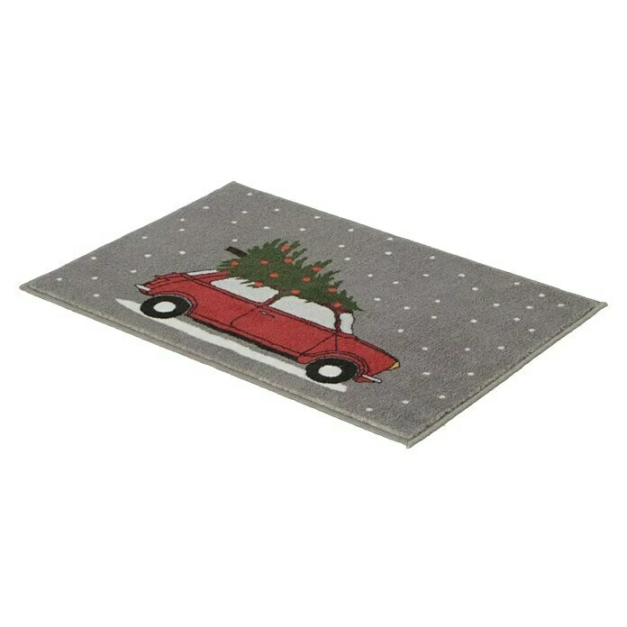BAUHAUS Fußmatte Christmas Car Bunt, 40 X 60 Cm, 100 % Polyester 4 BAUHAUS Fußmatte Christmas Car Bunt, 40 X 60 Cm, 100 % Polyester – Bild 2