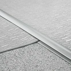 BAUHAUS LOGOCLIC Doppeleinfassleiste Grau, 1 M X 24 Mm X 6 Mm, Montageart: Kleben