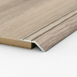 BAUHAUS LOGOCLIC Abschlussprofil 146 Eiche Grau, 0,9 M X 32 Mm