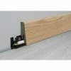 BAUHAUS LOGOCLIC Aquaprotect Sockelleiste K58 Soft Oak 2,6 M X 18 Mm X 58 Mm, Gerade