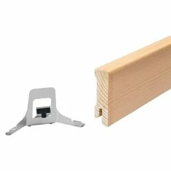 BAUHAUS Sockelleiste Buche 2,4 M X 1,6 Cm X 5,8 Cm -Bodenfliesen Verkäufe 12 457