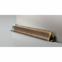 BAUHAUS LOGOCLIC Sockelleiste K40 Nussbaum Novara 2,6 M X 22 Mm X 40 Mm, Geschwungen