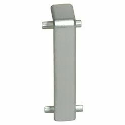 BAUHAUS Profiles And More Übergangskappe FU51L/KU51L Silber, 2 Stk.