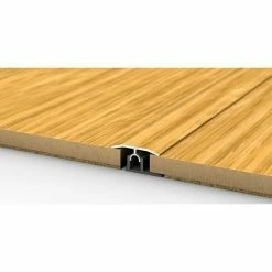 BAUHAUS LOGOCLIC Übergangsprofil 303 Eiche Hell, 0,9 M X 34 Mm, Montageart: Stecken