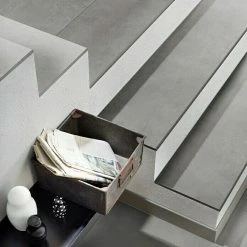 BAUHAUS Art-Tec By Palazzo Sockelfliese 7 X 60 Cm, Steel, Matt -Bodenfliesen Verkäufe 12 55