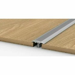 BAUHAUS LOGOCLIC Übergangsprofil 201 Silber, 2,7 M X 30 Mm, Montageart: Schrauben