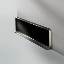 BAUHAUS LOGOCLIC Hartschaumleiste HSL Schwarz, 2,5 M X 14 Mm X 60 Mm