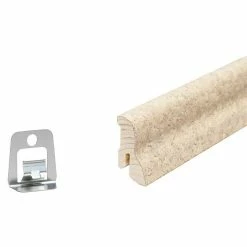 BAUHAUS Sockelleiste Kork Fein Creme 2,4 M X 22 Mm X 40 Mm, Geschwungen -Bodenfliesen Verkäufe 12 571